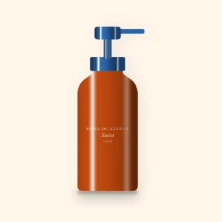 Gel douche et bain Siesta fondant – Brisa de Azahar, flacon-pompe 250 ml