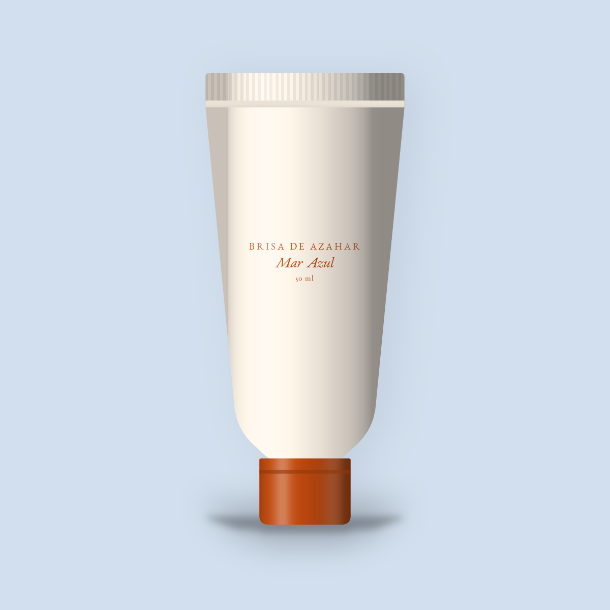 Crème mains Mar Azul à l'aloe vera – Brisa de Azahar, tube 50 ml