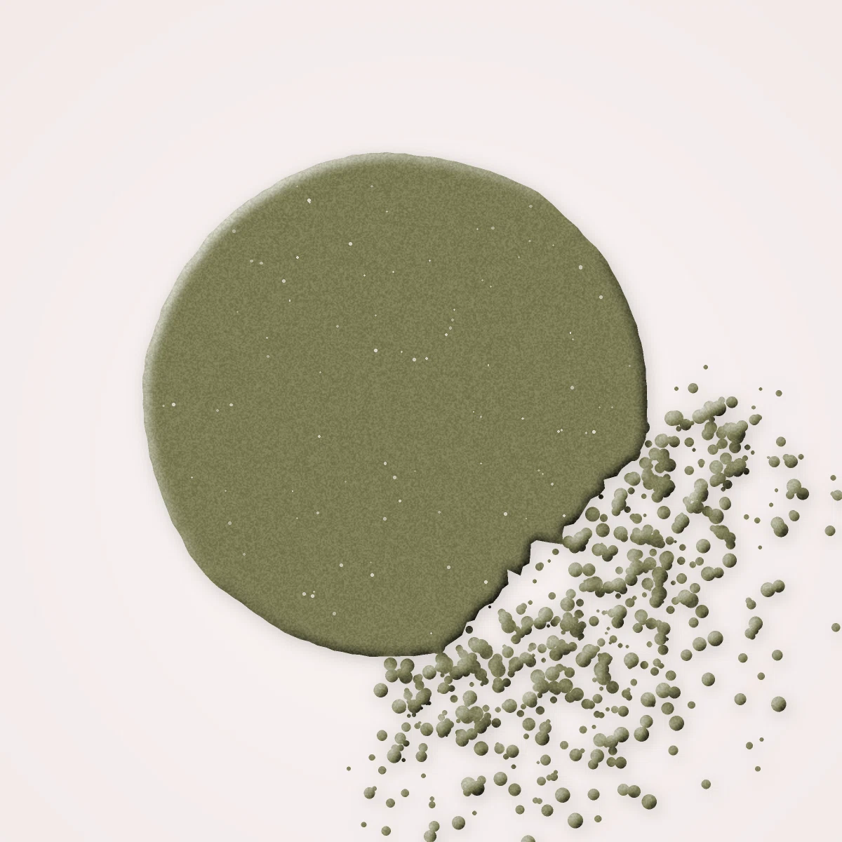 Palette yeux confort Opale Précieuse – Rive Opaline, aperçu de la teinte Tons kaki