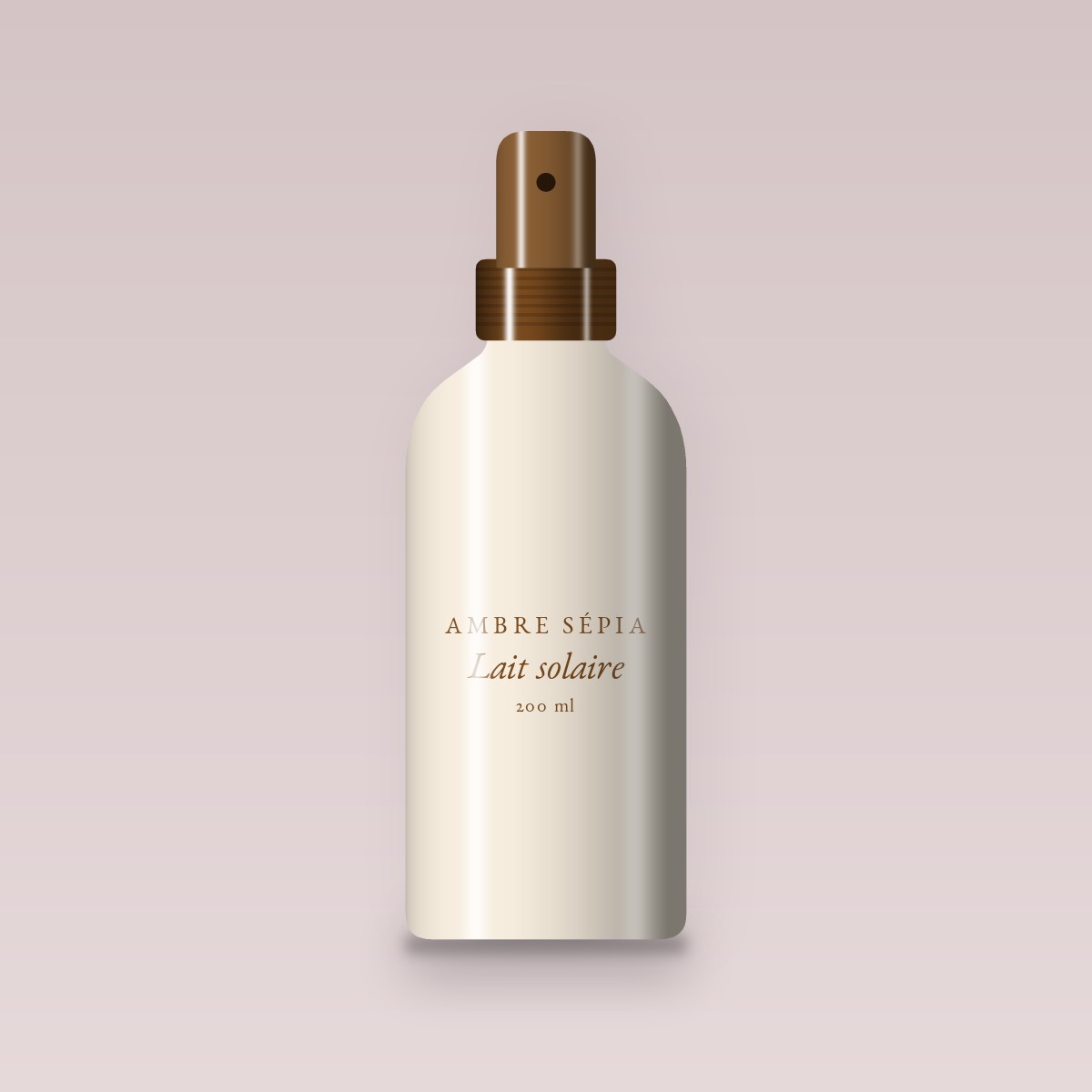 Lait solaire hydratation intense au calendula SPF 30 – Ambre Sépia, flacon spray 200 ml