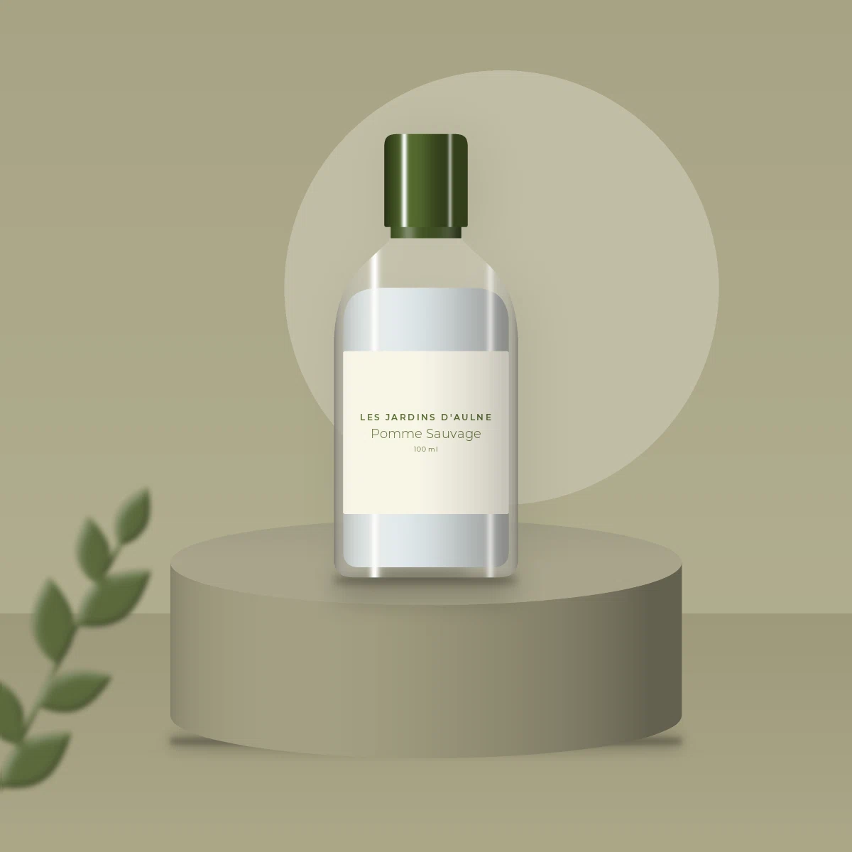 Gel douche Pomme Sauvage à l'huile d'argan – Les Jardins d'Aulne, photo d'ambiance