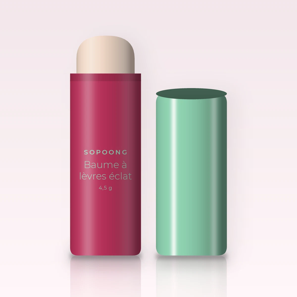 Baume à lèvres éclat au beurre de mangue – Sopoong, stick 4,5 g