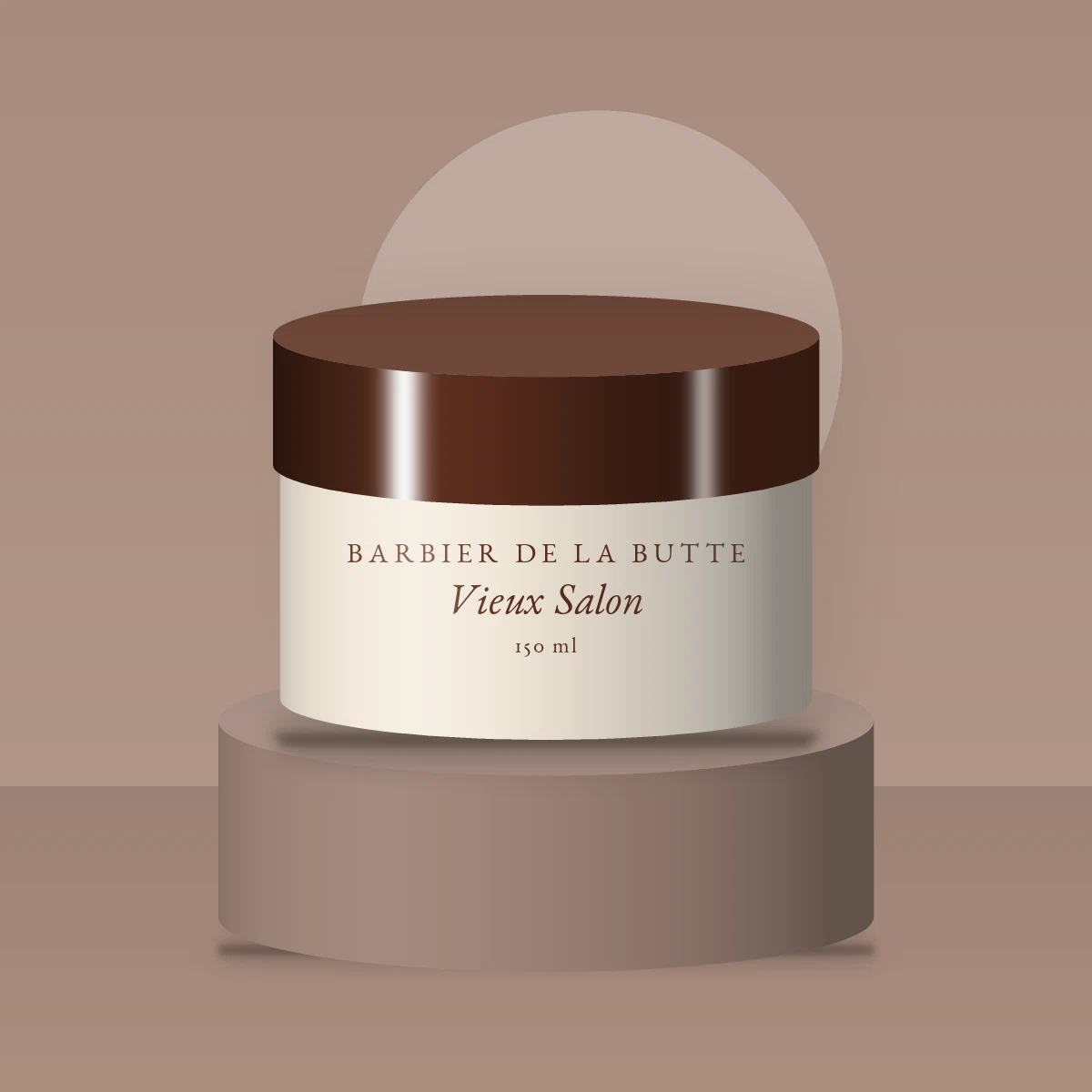 Masque capillaire Vieux Salon au beurre de murumuru – Barbier de la Butte, photo d'ambiance
