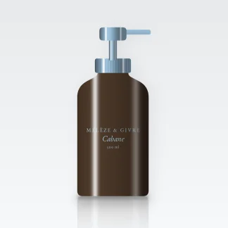 Shampooing Cabane à la lavande – Mélèze & Givre, flacon-pompe 500 ml