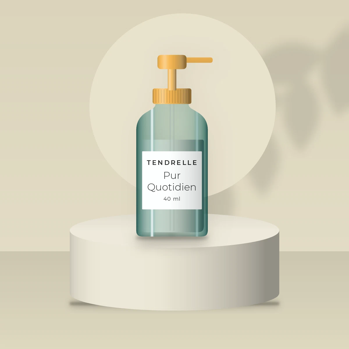 Crème solaire visage fraîche Pur Quotidien SPF 50+ – Tendrelle, photo d'ambiance