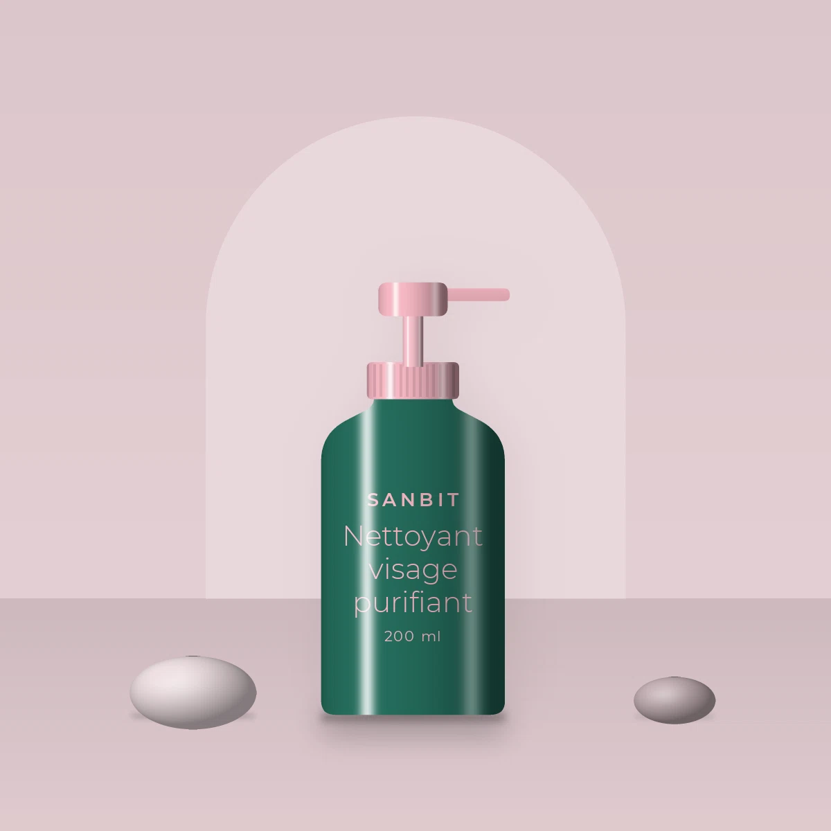 Nettoyant visage purifiant au zinc PCA – Sanbit, photo d'ambiance