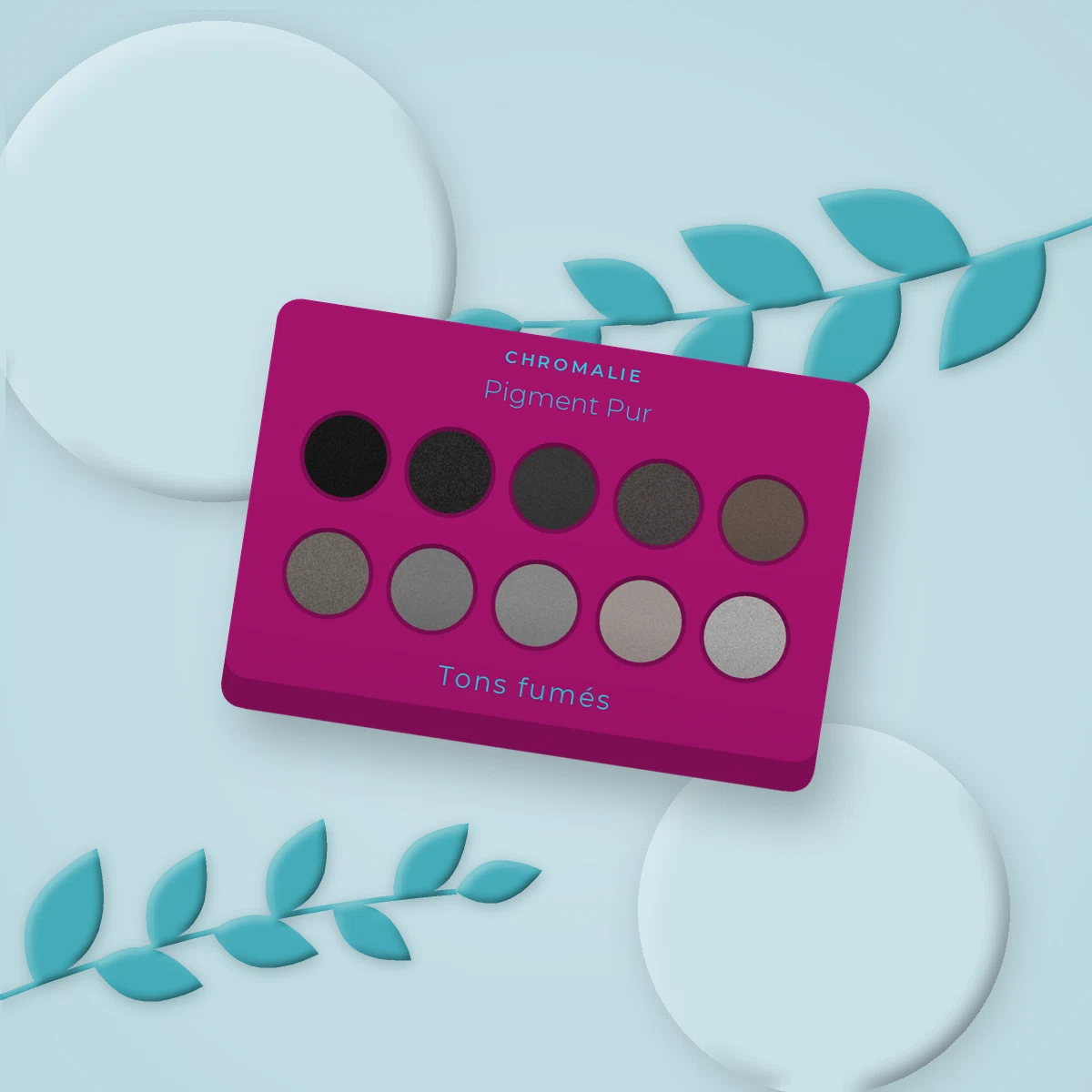 Palette yeux Pigment Pur sans transfert – Chromalie, photo d'ambiance