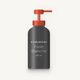 Crème hydratante douceur Forêt Blanche – Yukimori, flacon-pompe 40 ml