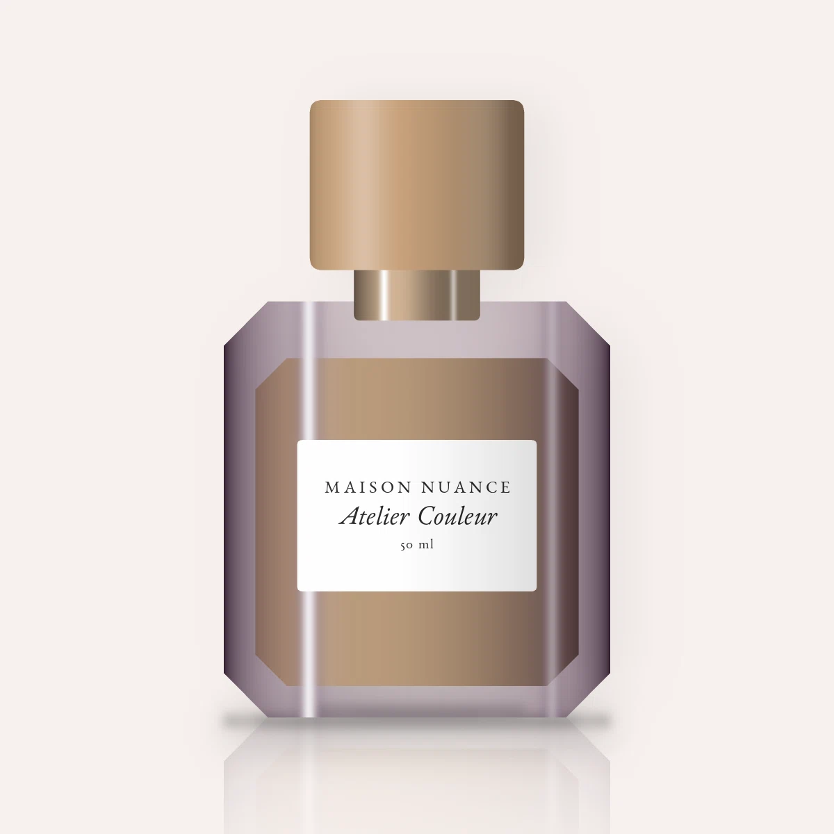 Parfum Atelier Couleur moderne – Maison Nuance, flacon 50 ml