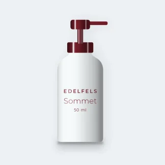 Soin anti-âge Sommet à la centella asiatica – Edelfels, flacon-pompe 50 ml