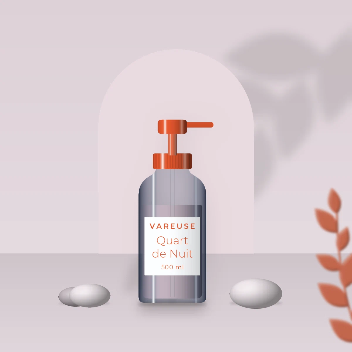 Gel douche Quart de Nuit à la pastèque – Vareuse, photo d'ambiance