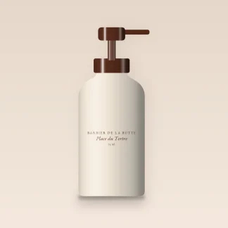 Soin visage Place du Tertre liftant – Barbier de la Butte, flacon-pompe 75 ml