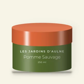 Masque capillaire anti-frisottis Pomme Sauvage – Les Jardins d'Aulne, pot 250 ml