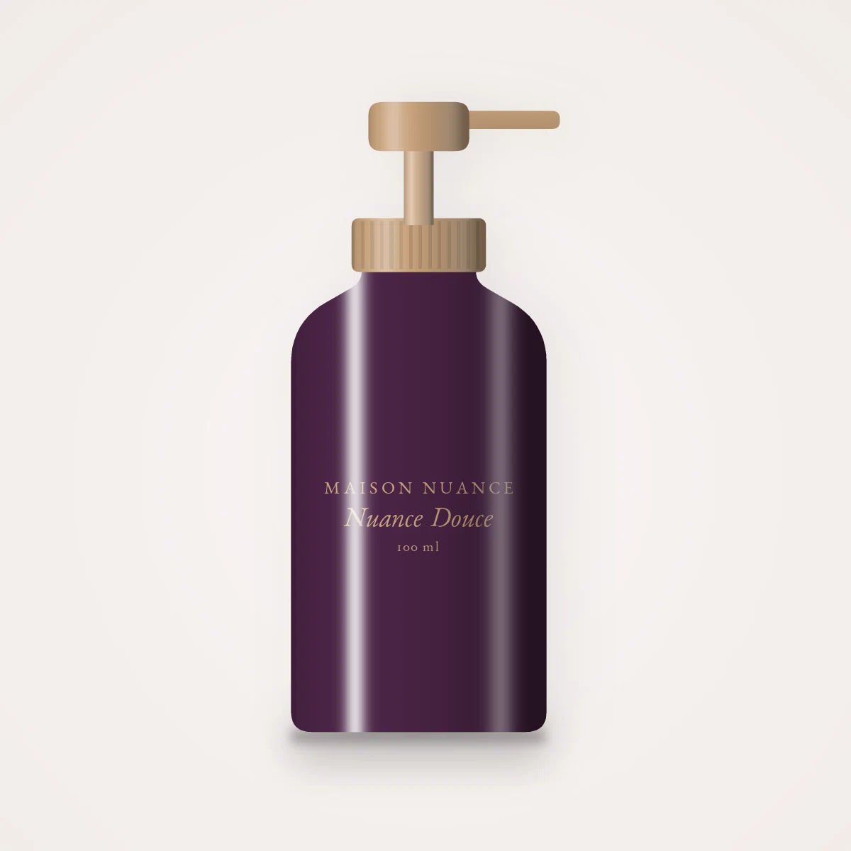 Gel douche Nuance Douce à la pastèque – Maison Nuance, flacon-pompe 100 ml