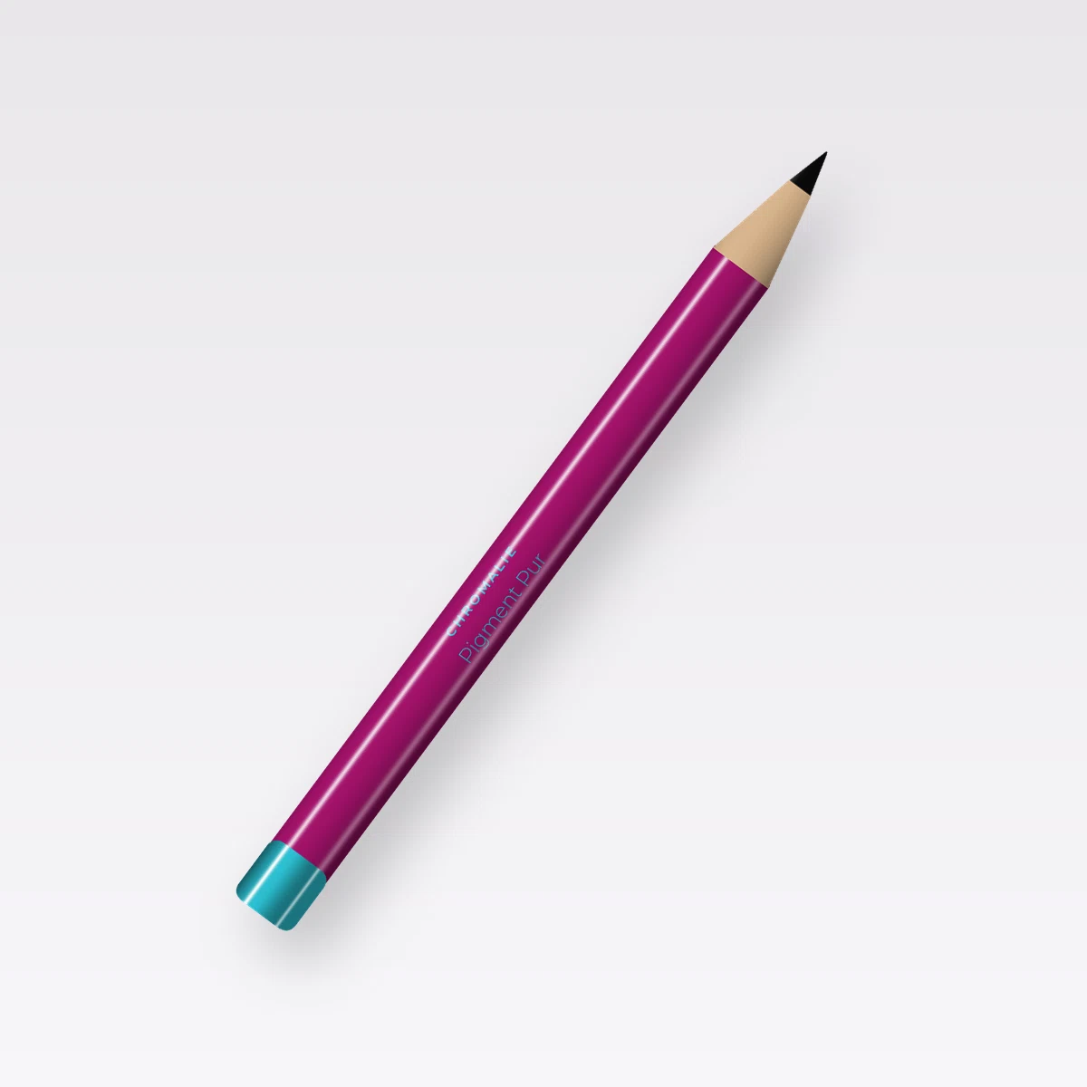 Eyeliner Pigment Pur à la cire de tournesol – Chromalie, crayon 0,3 g, teinte Noir intense