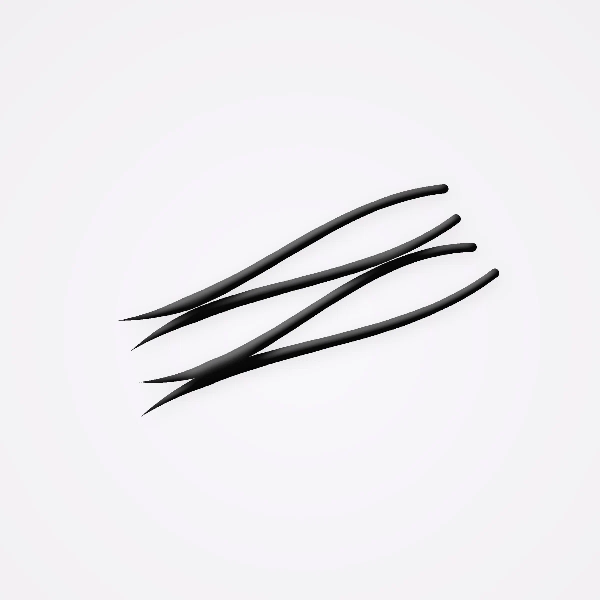 Eyeliner Pigment Pur à la cire de tournesol – Chromalie, aperçu de la teinte Noir intense