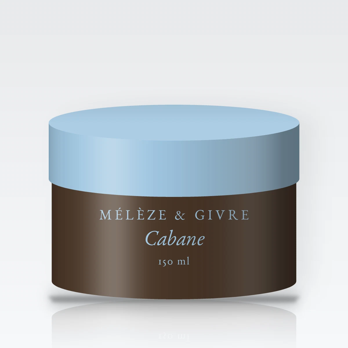 Crème coiffante fixation souple Cabane – Mélèze & Givre, pot 150 ml