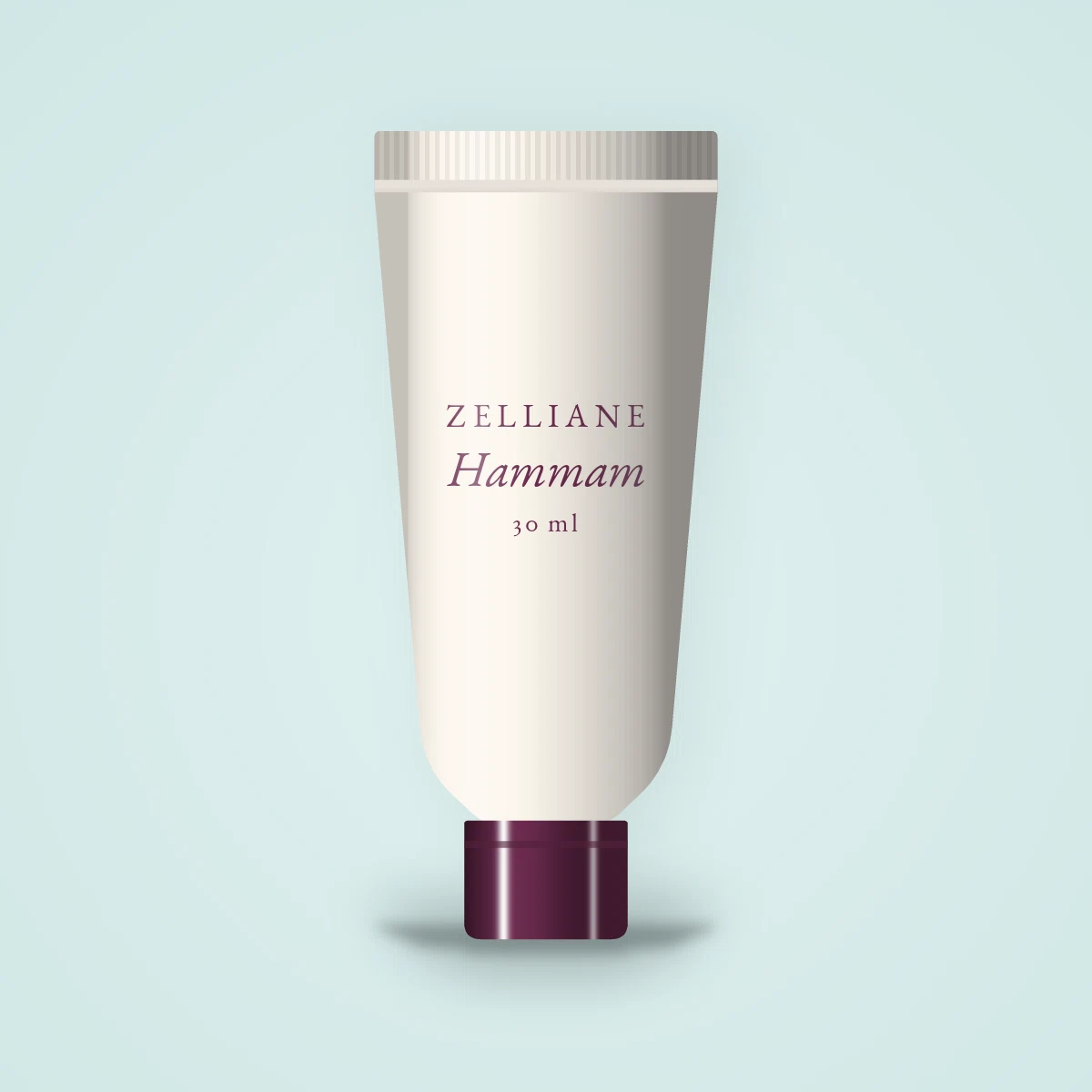 Crème mains et pieds Hammam réconfortante – Zelliane, tube 30 ml
