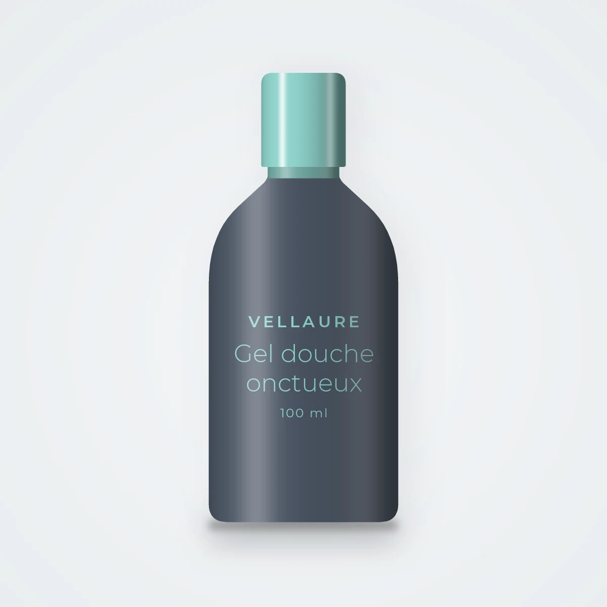 Gel douche et bain onctueux au beurre de cacao – Vellaure, flacon 100 ml
