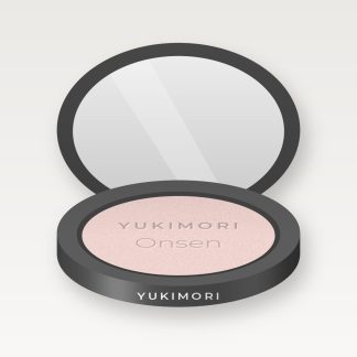 Enlumineur Onsen à la poudre de riz – Yukimori, boîtier 4,5 g, teinte Nacre rosée
