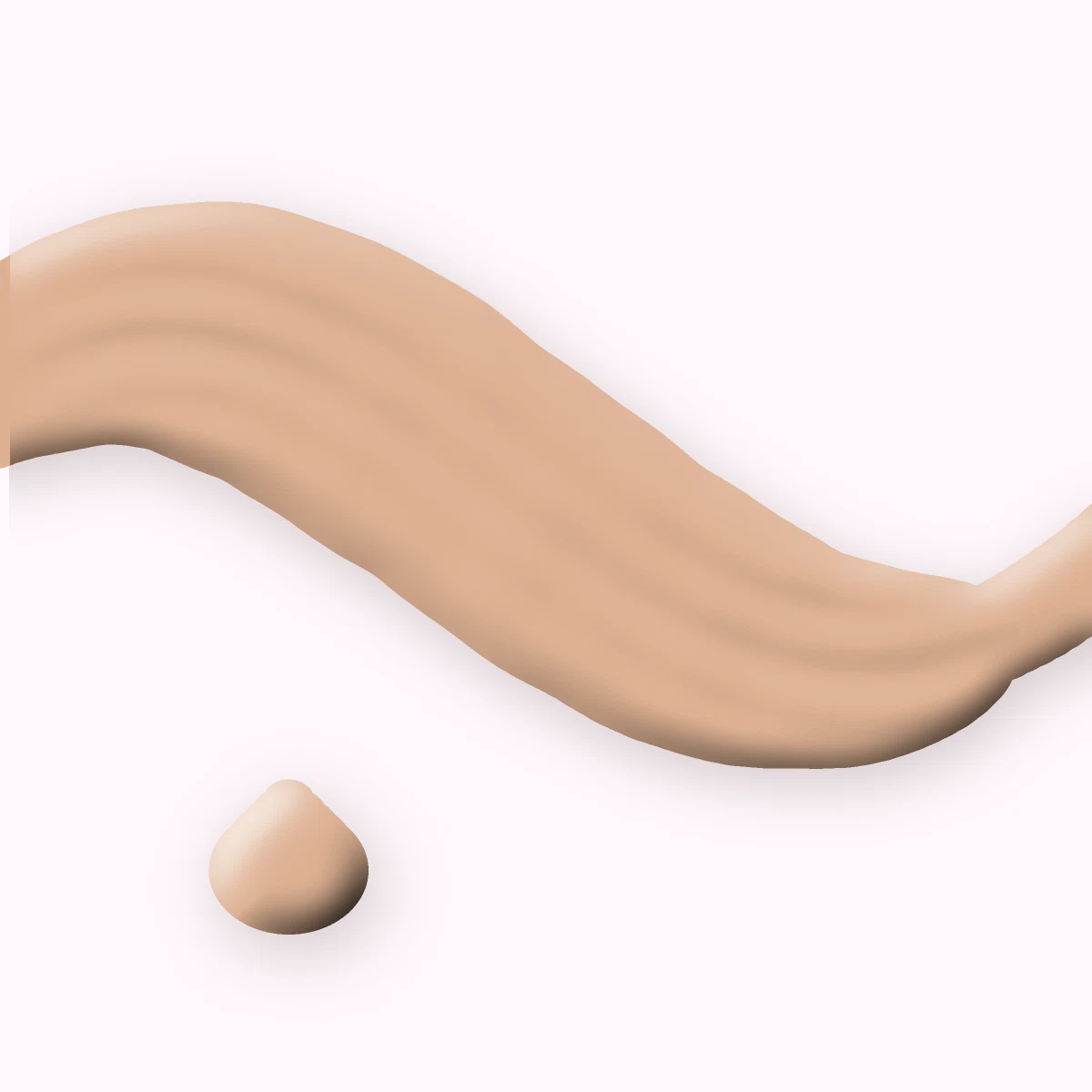 Fond de teint sublimateur Sucre d'Orge – Bonbon Néon, aperçu de la teinte 09 Beige rosé
