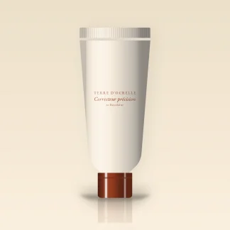 Correcteur précision à la camomille – Terre d'Ocrelle, tube 6 ml, teinte 01 Porcelaine