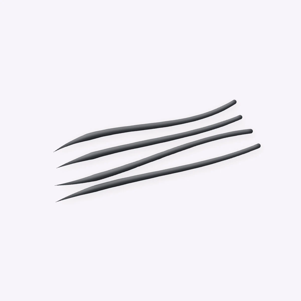 Eyeliner tracé net Encre Studio – Chromalie, aperçu de la teinte Gris anthracite