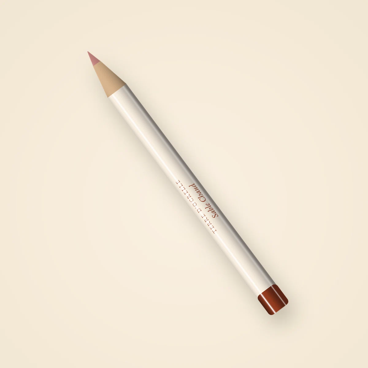 Crayon à lèvres Sable Chaud effet flouté – Terre d'Ocrelle, 1,2 g, teinte 02 Nude rosé