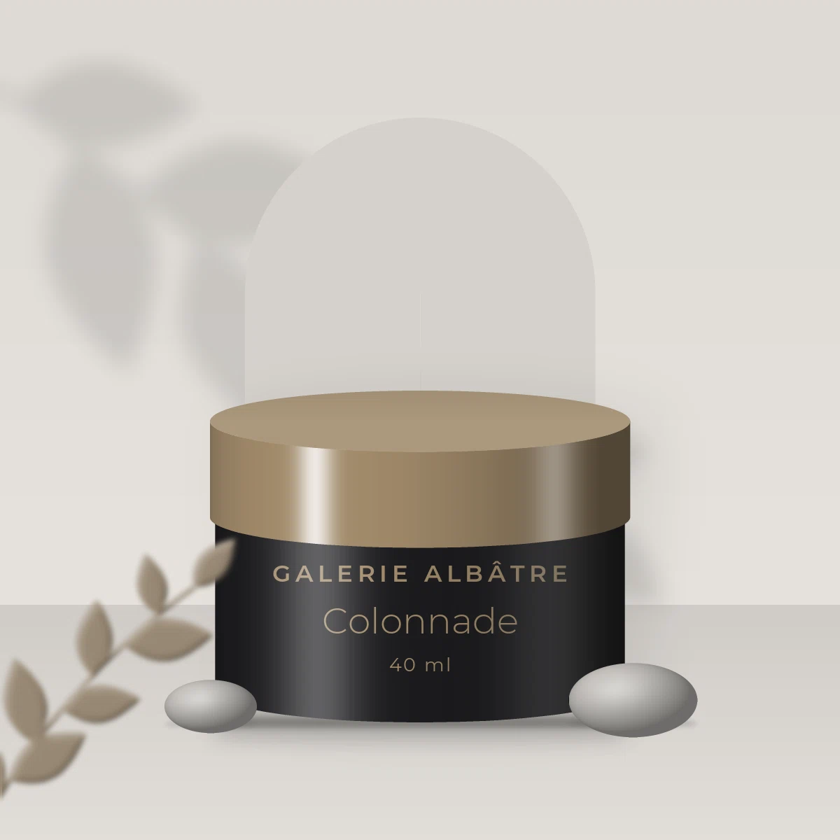 Colonnade crème hydratante jour et nuit – Galerie Albâtre, photo d'ambiance