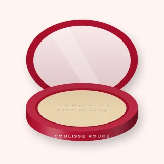 Enlumineur Premier Rang à la poudre de soie – Coulisse Rouge, boîtier 7 g, teinte Champagne
