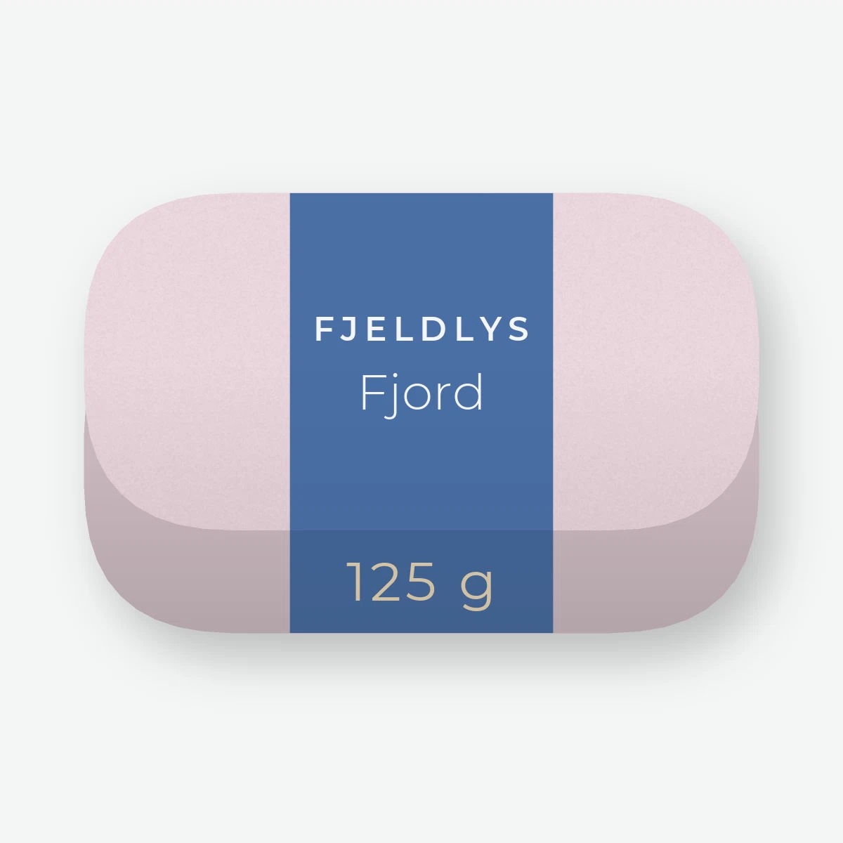 Savon Fjord surgras aux noyaux d'olive – Fjeldlys, pain 125 g