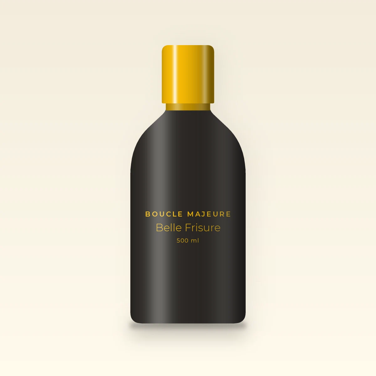 Shampooing Belle Frisure à l'huile de coco – Boucle Majeure, flacon 500 ml