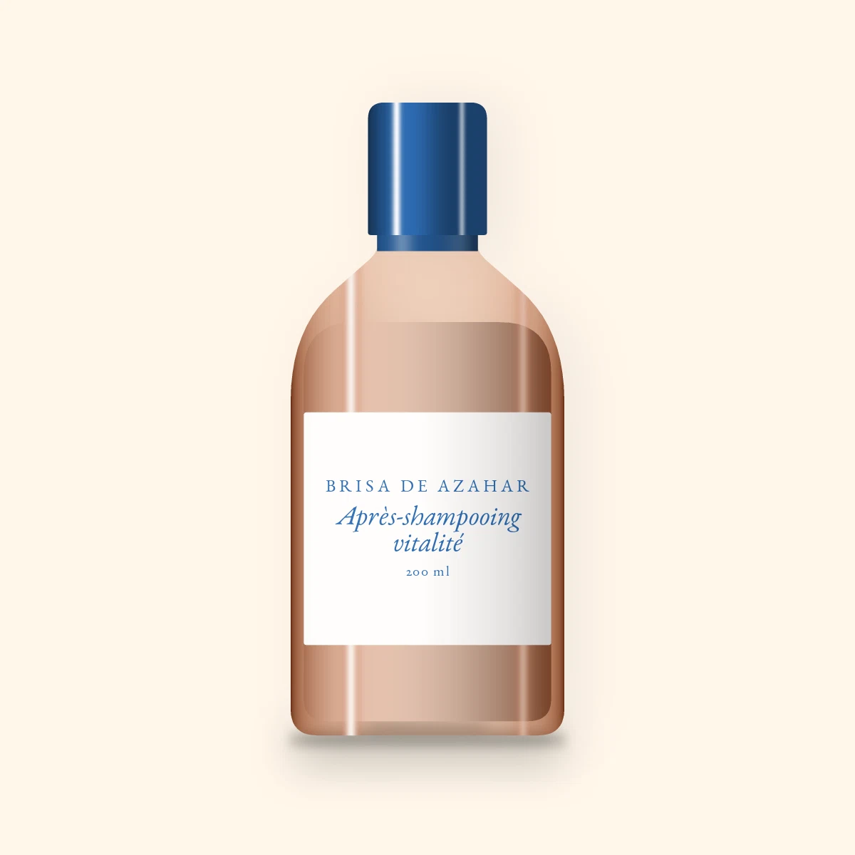 Après-shampooing vitalité à l'extrait de canneberge – Brisa de Azahar, flacon 200 ml