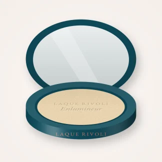 Enlumineur haute pigmentation à l'huile d'abricot – Laque Rivoli, boîtier 4,5 g, teinte Champagne