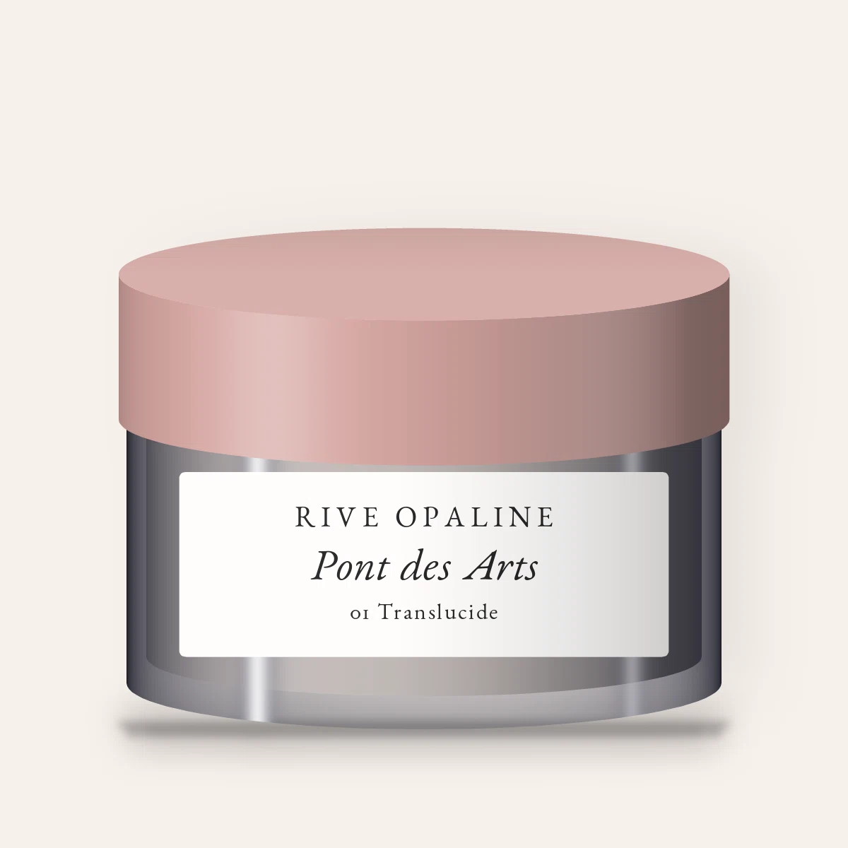 Poudre effet flou Pont des Arts – Rive Opaline, pot 12 g, teinte 01 Translucide