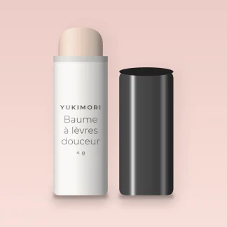 Baume à lèvres douceur à l'huile de prune – Yukimori, stick 4 g