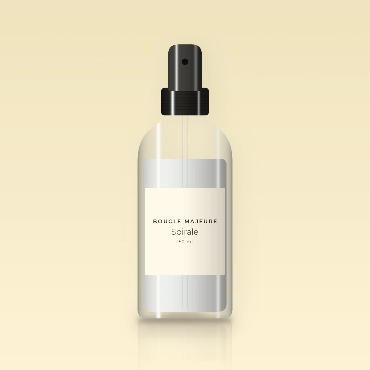 Soin sans rinçage thermoprotecteur Spirale – Boucle Majeure, flacon spray 150 ml