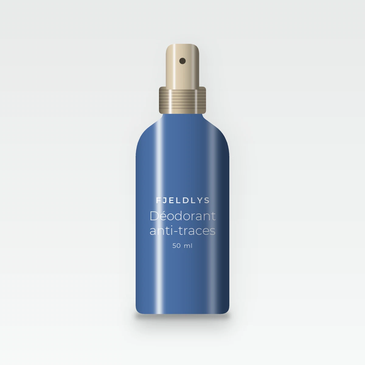 Déodorant anti-traces à la menthe verte – Fjeldlys, flacon spray 50 ml