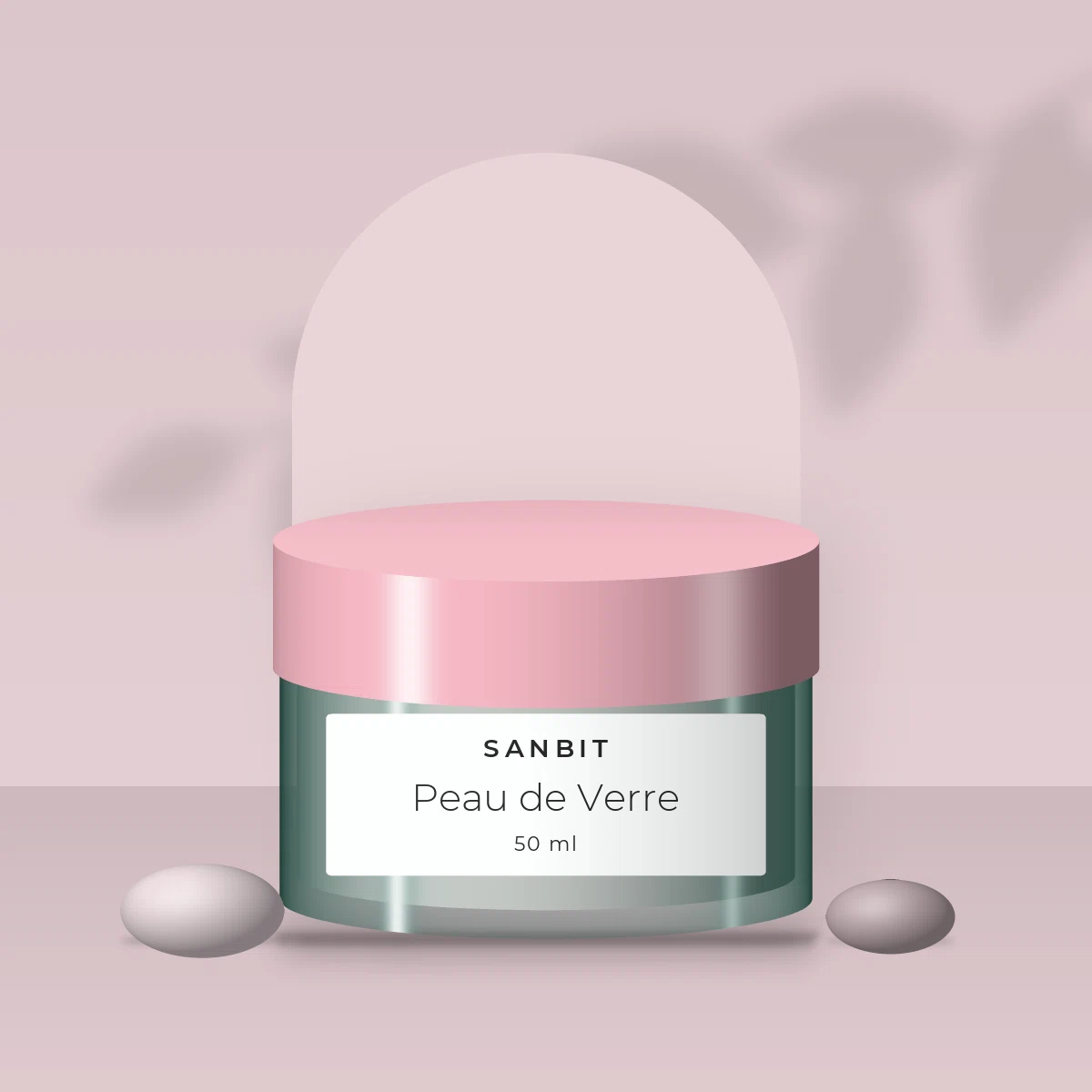Soin anti-âge Peau de Verre à la niacinamide – Sanbit, photo d'ambiance