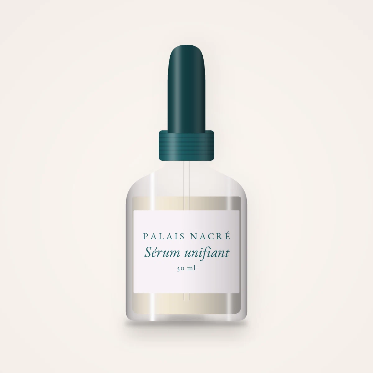 Sérum unifiant au complexe de céramides – Palais Nacré, flacon compte-gouttes 50 ml