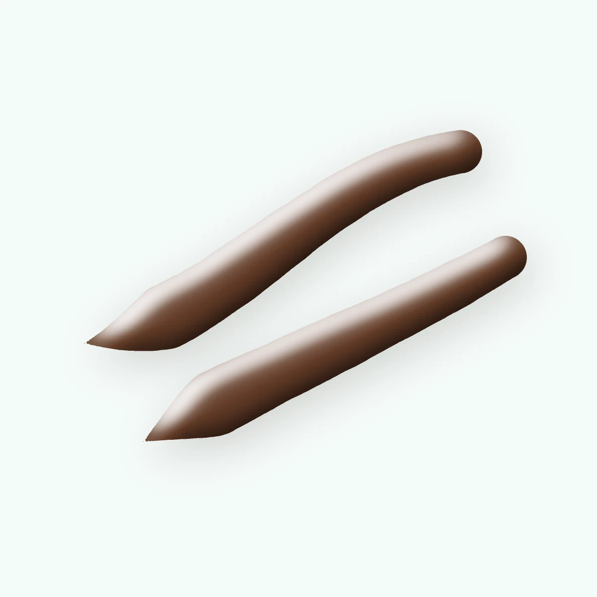 Correcteur Soie de Bambou invisible – Sanbit, aperçu de la teinte 13 Cacao