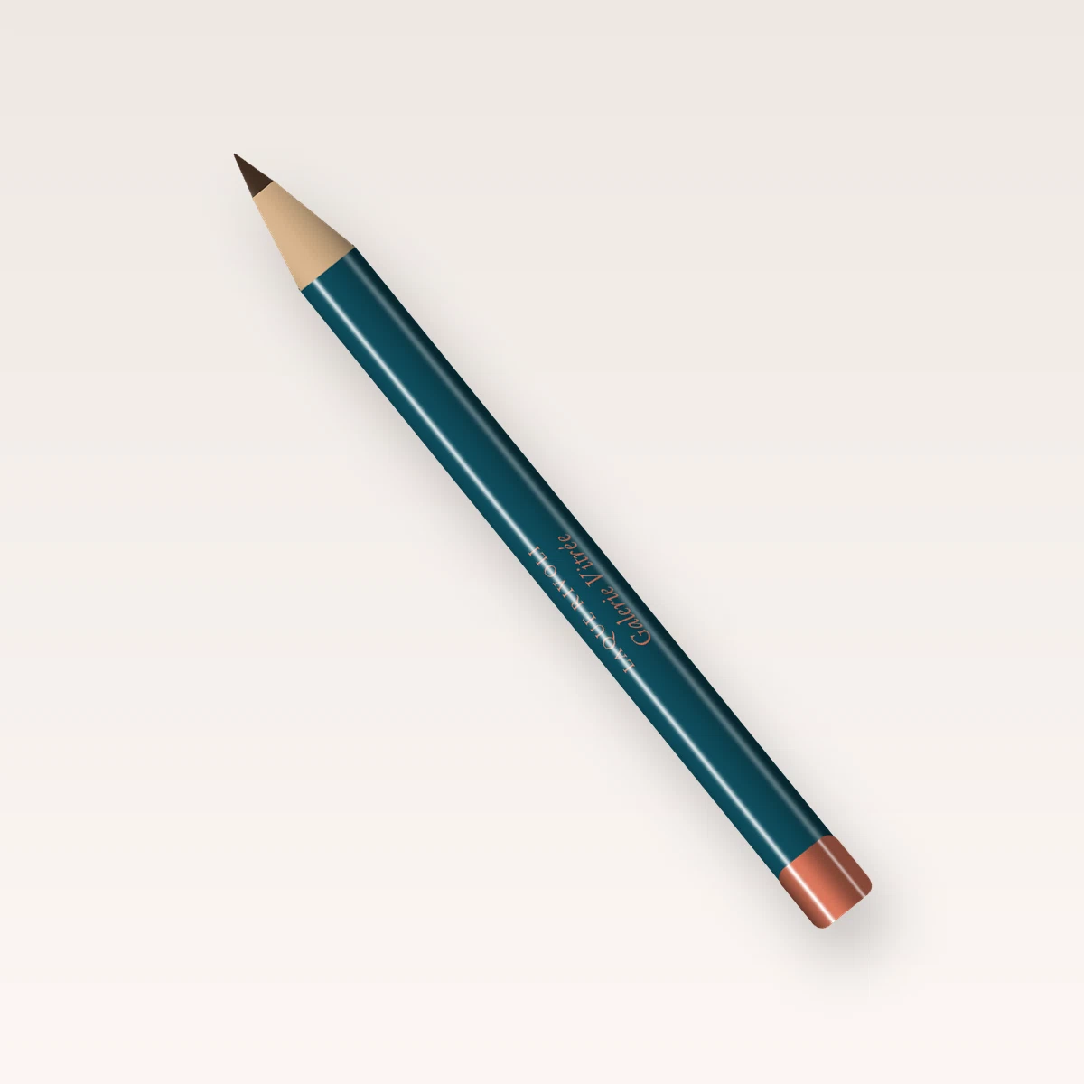 Eyeliner Galerie Vitrée à la cire de candelilla – Laque Rivoli, crayon 0,3 g, teinte Brun