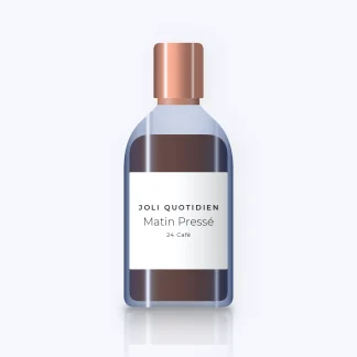 Fond de teint Matin Pressé anti-fatigue – Joli Quotidien, flacon 35 ml, teinte 24 Café