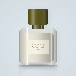 Parfum rebelle à l'iris – Le Cartographe, flacon 30 ml