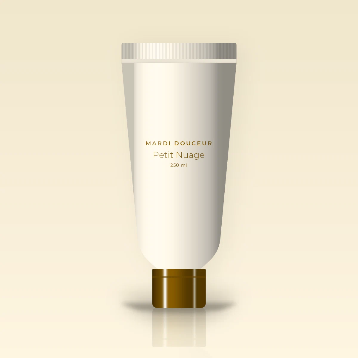 Crème coiffante Petit Nuage à l'huile d'avocat – Mardi Douceur, tube 250 ml