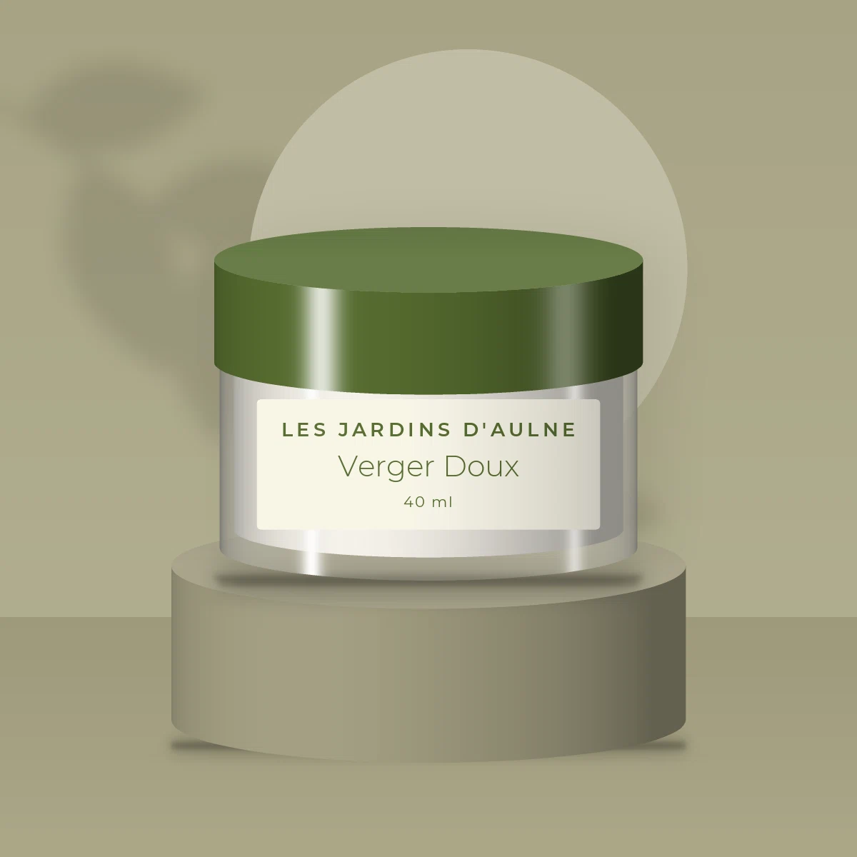 Verger Doux crème hydratante onctueuse – Les Jardins d'Aulne, photo d'ambiance