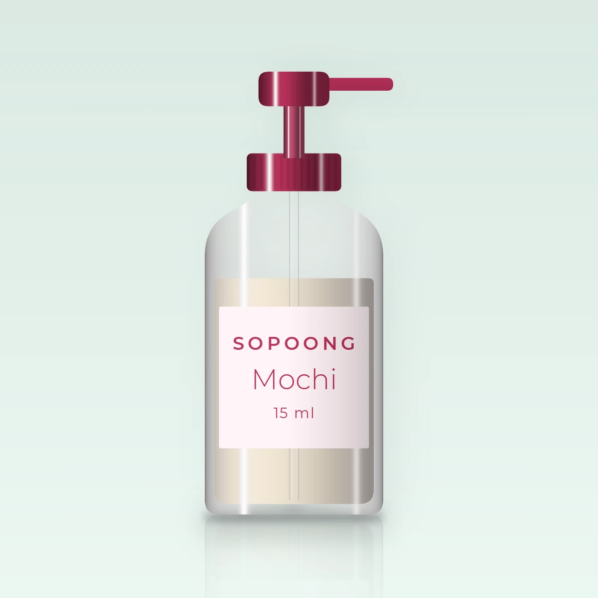 Sérum Mochi à la vitamine C – Sopoong, flacon-pompe 15 ml