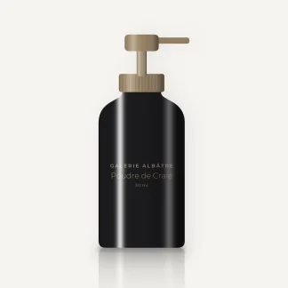 Poudre de Craie soin anti-âge illuminateur – Galerie Albâtre, flacon-pompe 30 ml