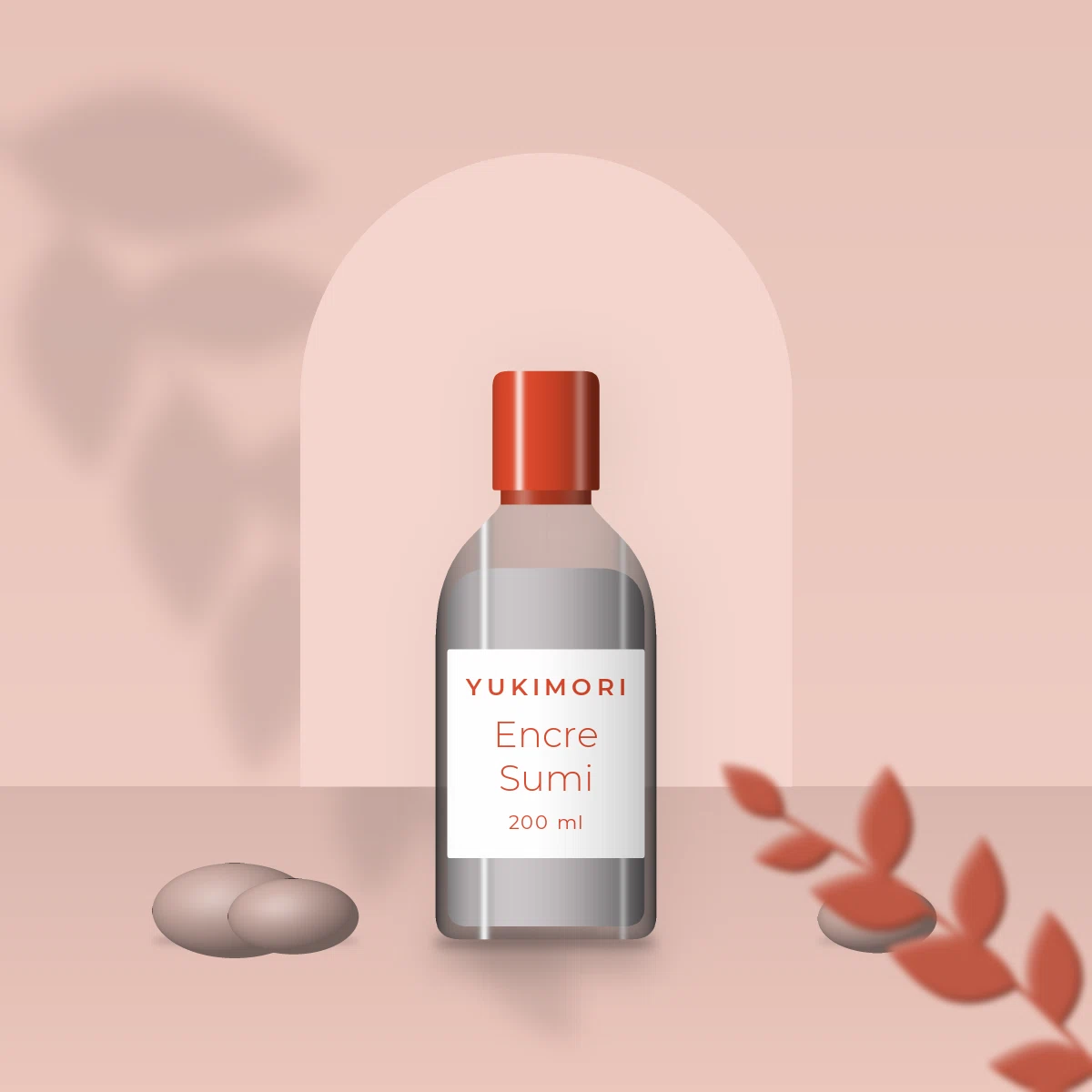 Encre Sumi lotion tonique réconfortante – Yukimori, photo d'ambiance