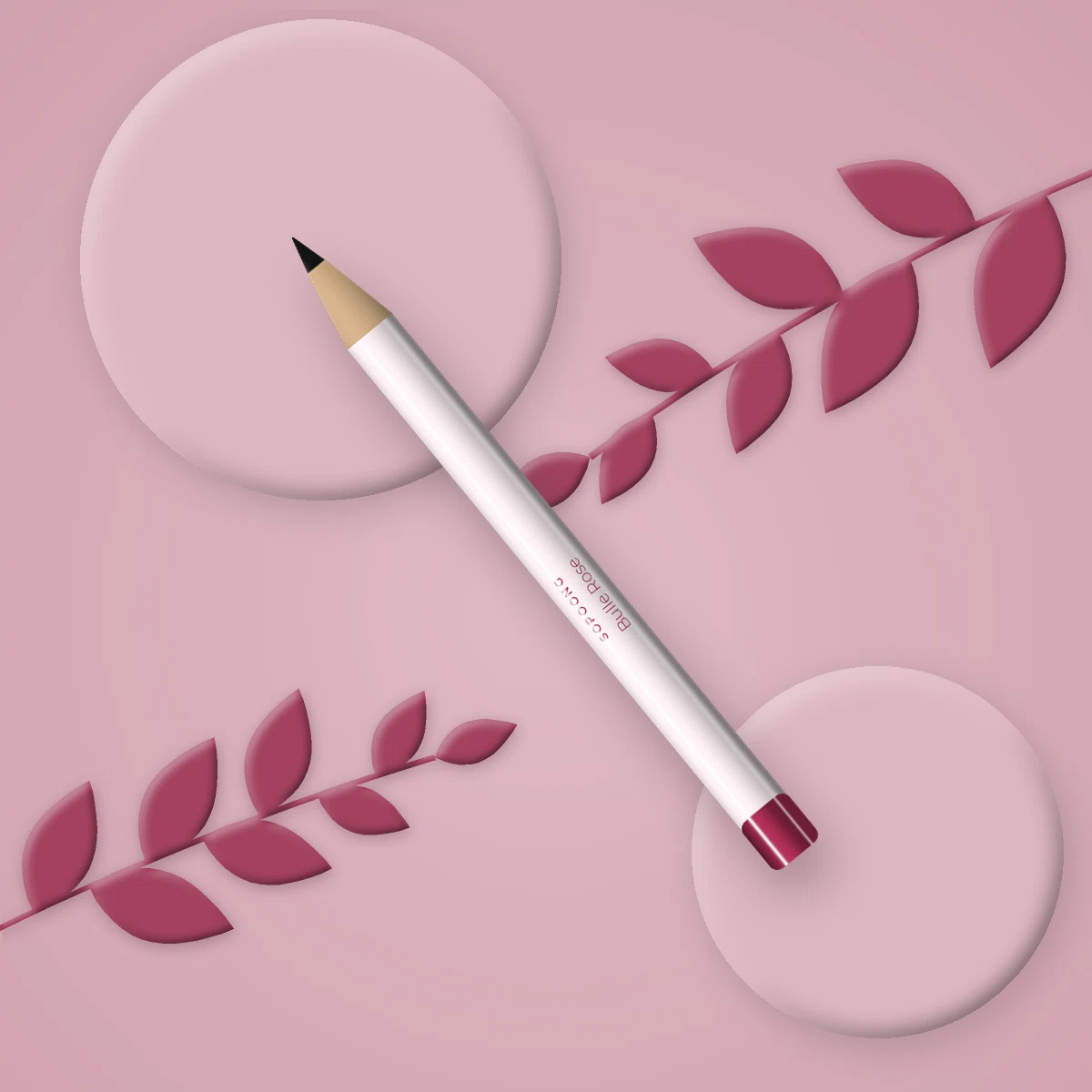 Eyeliner doux pour les yeux Bulle Rose – Sopoong, photo d'ambiance